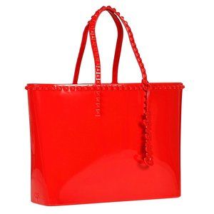 Carmen Del Sol Angelica Large Tote Bag In Red